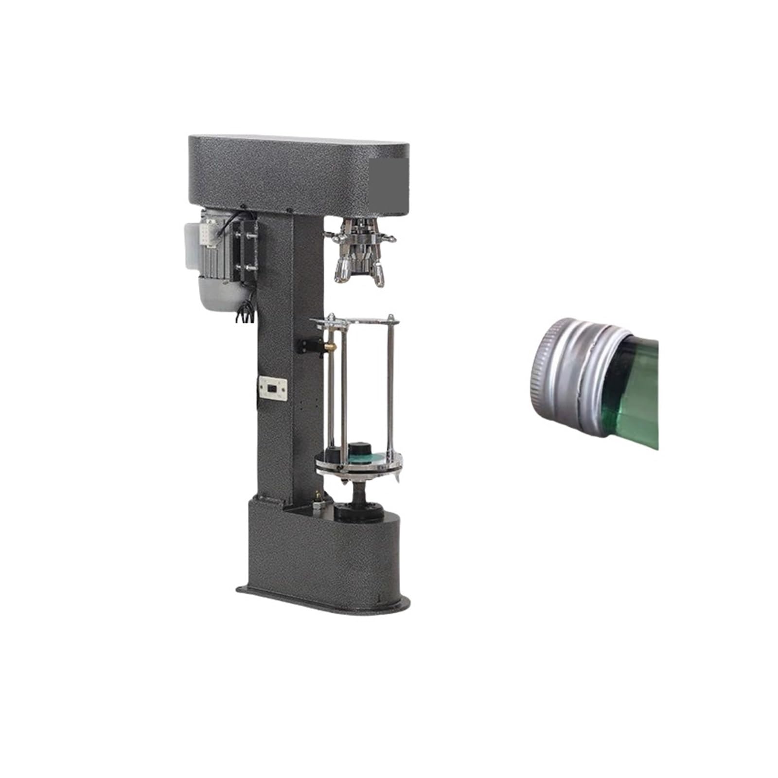 Máquina Automática For Engarzar Y Tapar Tapas De Aluminio con Cierre Metálico For Botellas