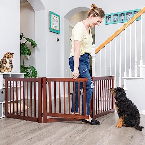 Primetime Petz 360 Configurable Freestanding Dog Gate With Door For Home #TOP5