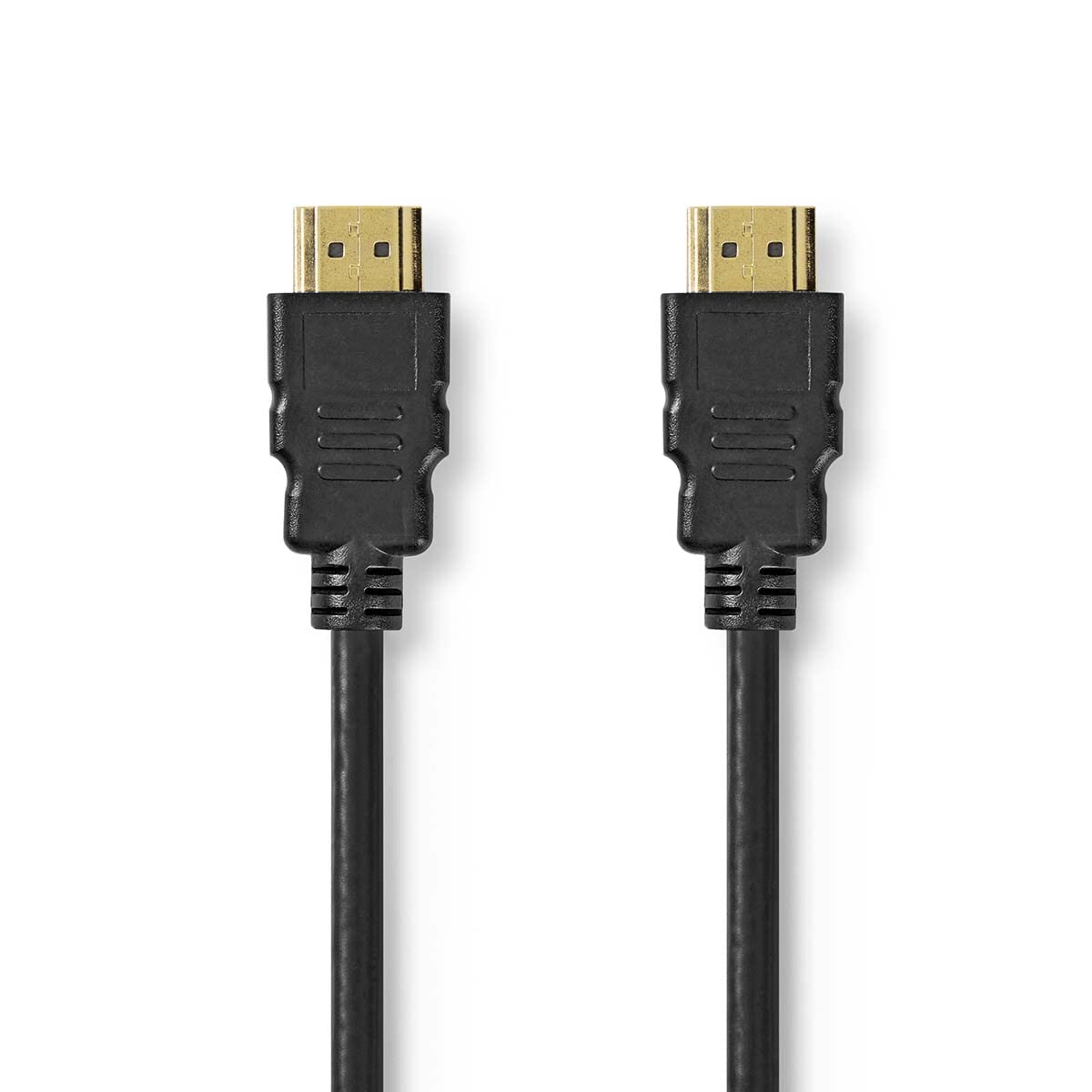 Nedis CVGB35000BK50 Cable HDMI™ para Móvil, Ordenador a TV | Conector HDMI™ | Conector HDMI™ | 8K @ 60Hz | eARC | Dorado | 5.00m | PVC | Negro | Caja