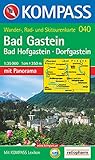 Bad Gastein, Bad Hofgastein, Dorfgastein: 1 : 35 000. Mit Panorama. Mit Kompass Lexikon. GPS-genau