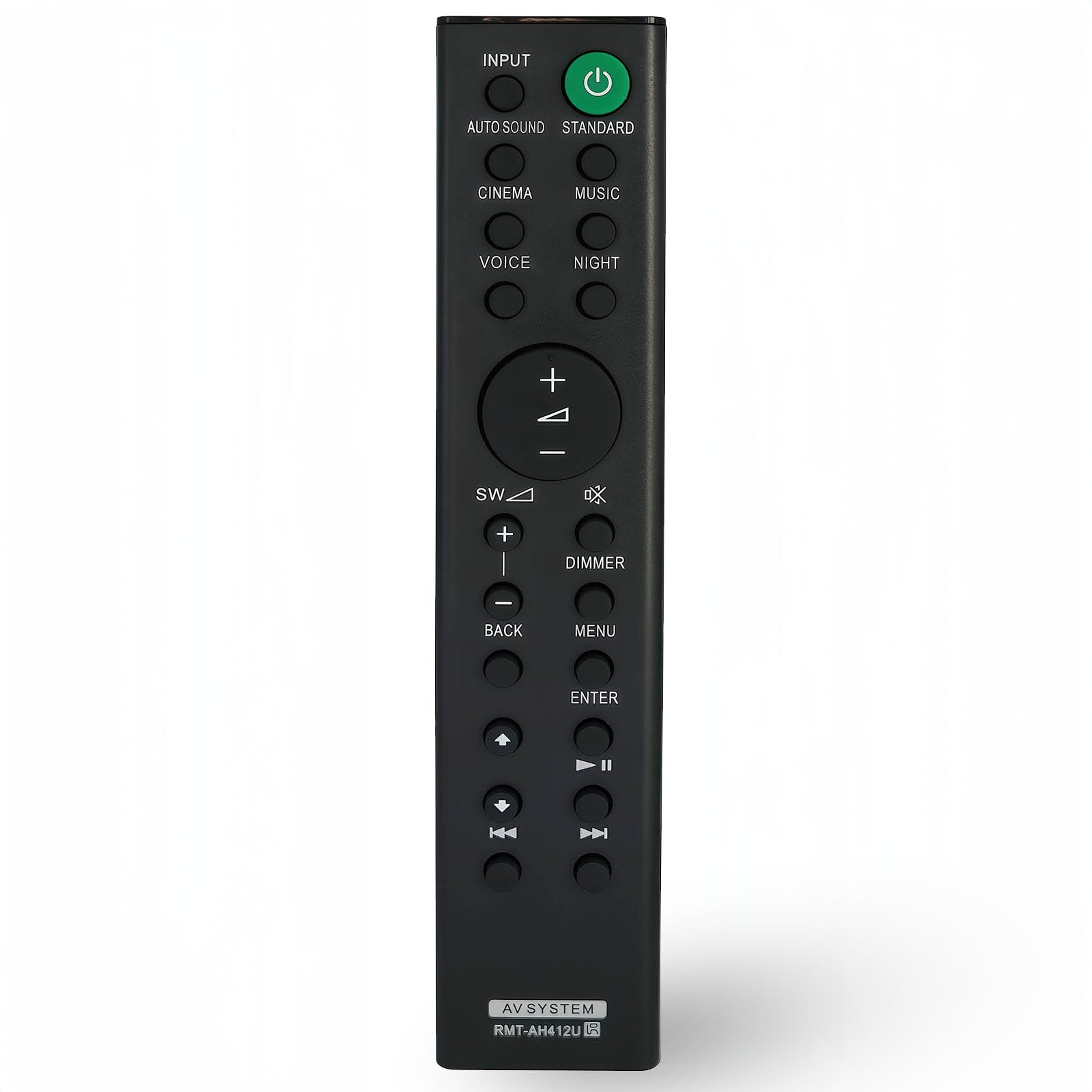 Kassionel Replacement Remote Control RMT-AH412U Compatible for Sony 5.1ch Home Cinema Soundbar SA-WS700RF HTS700RF SS-SS40R S-S40R SA-WS40R HT-S40R
