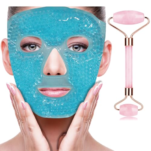 Rouleau à glace pour le visage - Ensemble cadeau bien-être pour femme