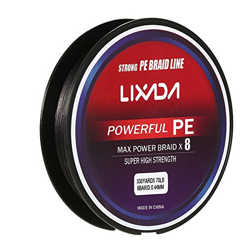 DECDEAL 300M / 330Yds 8 fios PE linha de pesca trançada Super Strong Multifilament linha de pesca ca