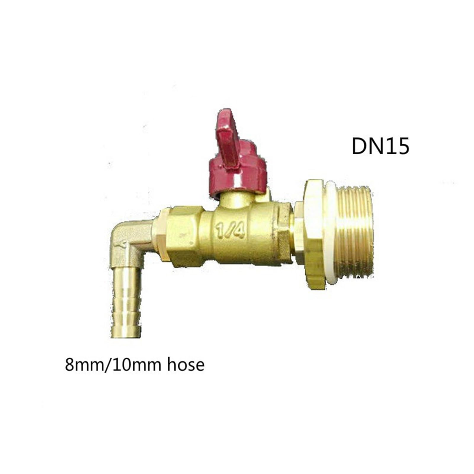 SSIMOO Radiatore in rame Scarico manuale delle acque reflue Valvola di sfiato aria di scarico DN15 / DN20 / DN25 Accessori for separatore d'acqua for sistema di riscaldamento a pavimento kindly (Colo