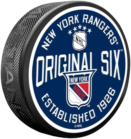 Sports Decor New York Rangers - Original 6 Puck