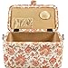 SINGER Large Premium Sewing Basket with Notions Sewing Kit & Matching Pin Cushion (Floral Paisley)