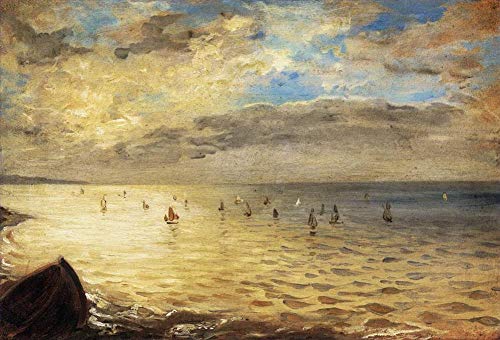 Peinture à l'huile célèbre de Delacroix faite main pour salon élégant