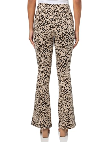HUGO Women's Nalentine Flared Jacquard Trousers2