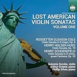 Lost American Violin Sonatas Vol. 1