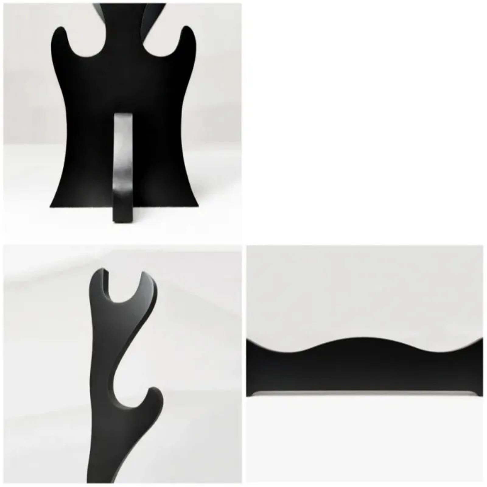 Soporte de espada Soporte de estante espada madera soporte exhibición organizador decoración piso(2-Layers-Wooden-35cm)