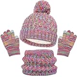 Vielseit Outdoor：Convient à la vie quotidienne, l'école, les voyages, le vélo, le ski ou le patinage. Ce set d'hiver est un indispensable pour les enfants, offrant chaleur et style. Parfait comme cadeau pour garçons et filles, s'accordant avec toutes les tenues hivernales.​
