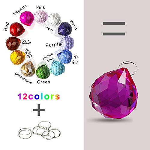 Amazon.co.jp: Crystalsuncatcher 30mm ヴィンテージ 風水