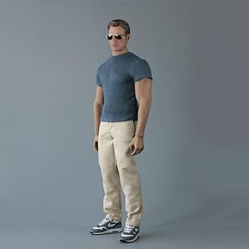 1/6 メンズ ファッション コスチューム セット ブラック F-079A 1/6 メンズ ファッション コスチューム セット ブラック F-079A