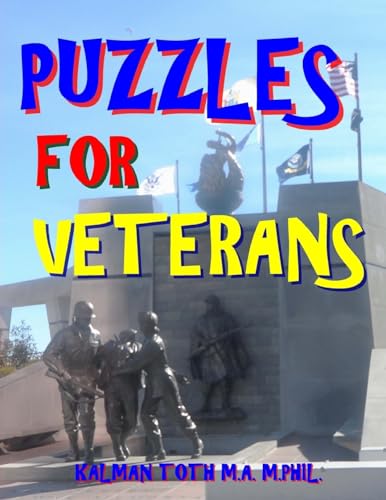 Puzzles for Veterans: 132 Large Print Themed Word Search Puzzles