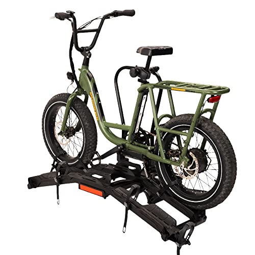 Hollywood Racks DS-340102 Destination E Hitch Bike Rack With Ramp For 2 Bikes Up To 70 Lbs Each - Secure, Lockable Electric Bike Rack thumb #3