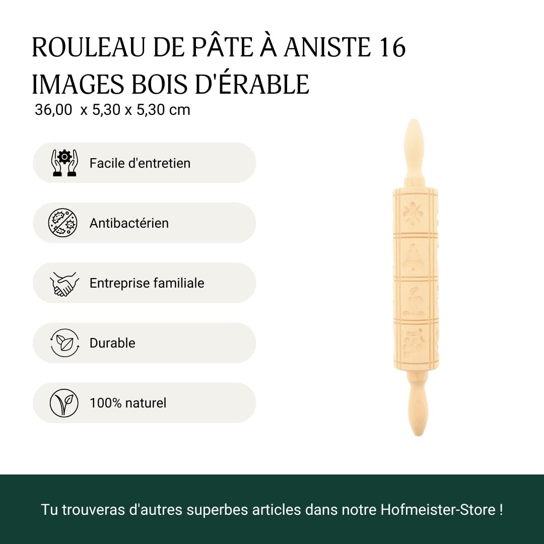 Hofmeister Cuisine D'Enfant-Set 15 Miniatures En Bois Pour