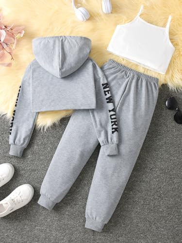 Image of Clothes For Girls 3 Piece Outfit Set 5-14 Years Old Perfect For Casual, Home, School, Travel