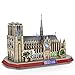 Puzzles 3D Notre Dame De Paris Jigsaw Puzzle DIY Building Model Kits Regalo para niños y Adultos