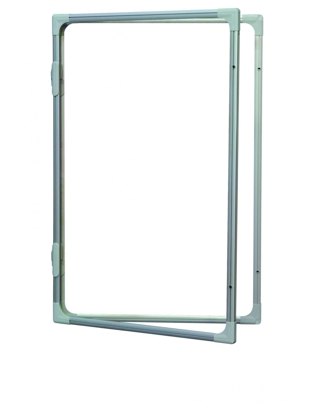 Rocada Vitrina Puerta Apertura Horizontal Superficie LACADA EN Blanco TAMAÑO 4xA4