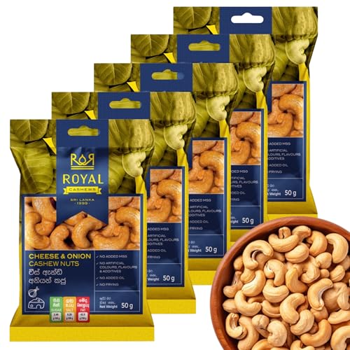 HARITA カシューナッツ チーズ&玉ねぎ味 50g×5個 お菓子 おつまみ ギフト ナッツ 無添加 ノンフライ NONMGO スリランカ産 セイロンナッツ ハリタ