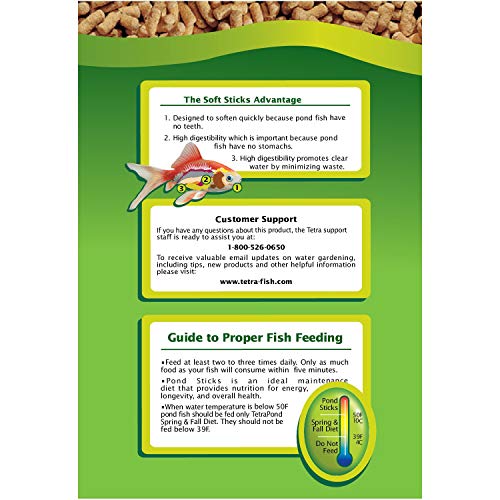 TetraPond Pond Sticks, Pond Fish Food, For Goldfish And Koi, 2.53 Pounds - Image 2