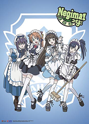 Wall Scroll Negima Maids Idée Cadeau Décoration Chambre Ados