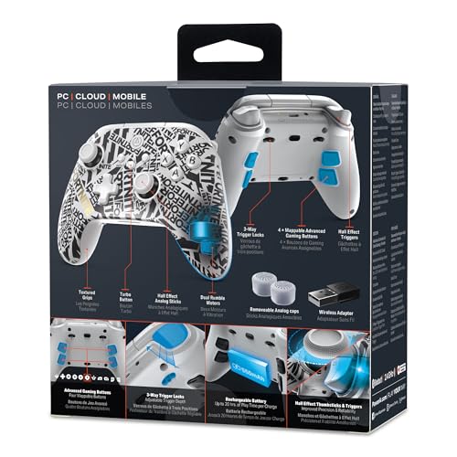 PowerA OPS v1 Wireless Controller for Cloud Gaming - Fortnite Edition, gamepad, wired video game controller, gaming controller, works with Windows 10/11
