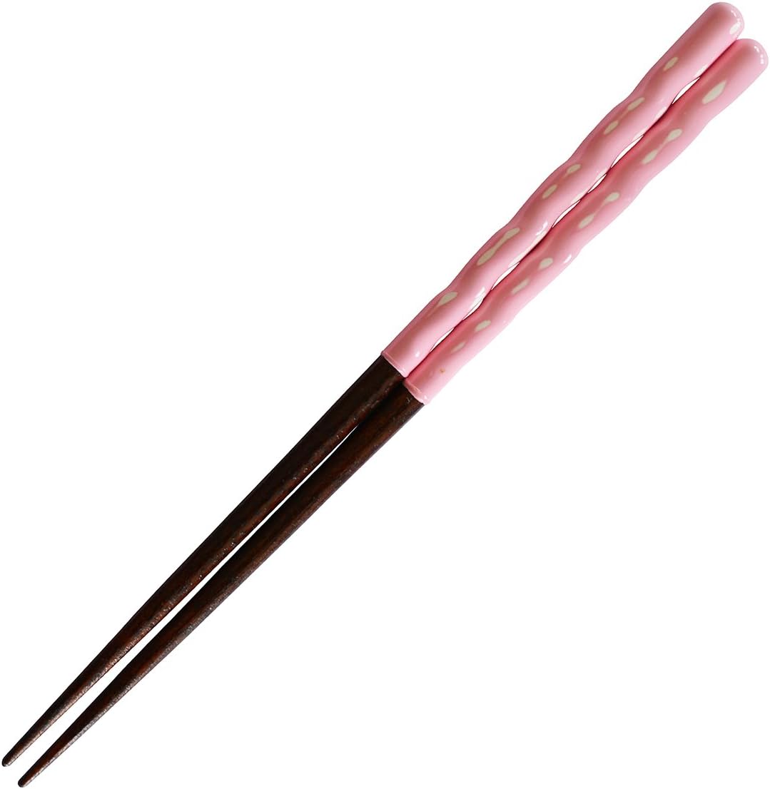 Hyozaemon ST-046 Dishwasher Safe, Wakasa Painted Chopsticks, 7.9 inches (20 cm), Coral Pink
