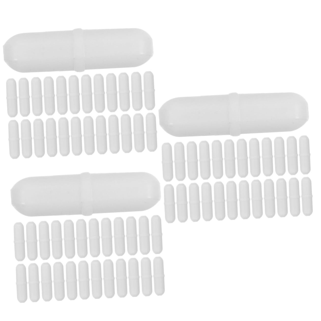 SOLUSTRE 75stücke Teiliges Magnetrührstäbe Aus Ptfe Hochtemperaturbeständige Rührstäbe Für Effizientes Mischen Laboren Für Chemische Anwendungen Und Flüssigkeitsmischungen