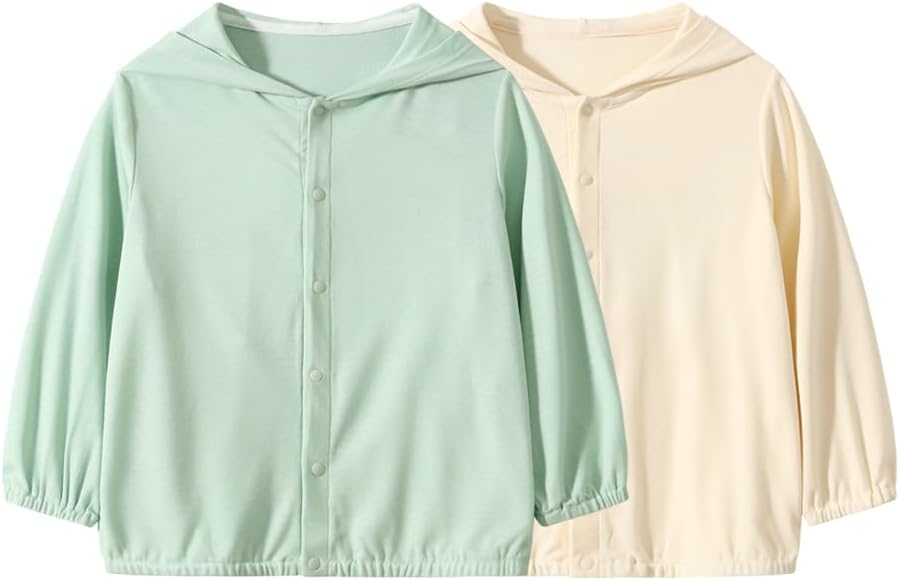 Vivobiniya Baby Lightweight Sunscreen Hoodie Toddler Girl Coat Spring/fall Summer Outerwear Jackets