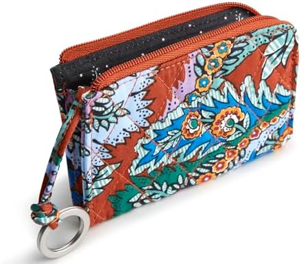 Women's Premium Cotton Zip Card Pouch