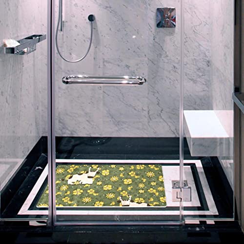 Esteras de seguridad para bebés y ancianos con ventosas protectoras de caídas en el baño 7