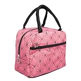 Naomimomo Japanese Anime Lunch Bag Insulated Lunch Cooler Bag - Tote Organizer for Women/Men Student kids Lunch Holder Insulated