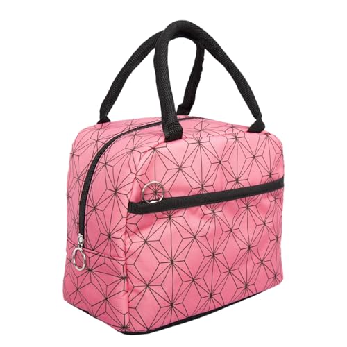 Naomimomo Japanese Anime Lunch Bag Insulated Lunch Cooler Bag - Tote Organizer for Women/Men Student kids Lunch Holder Insulated