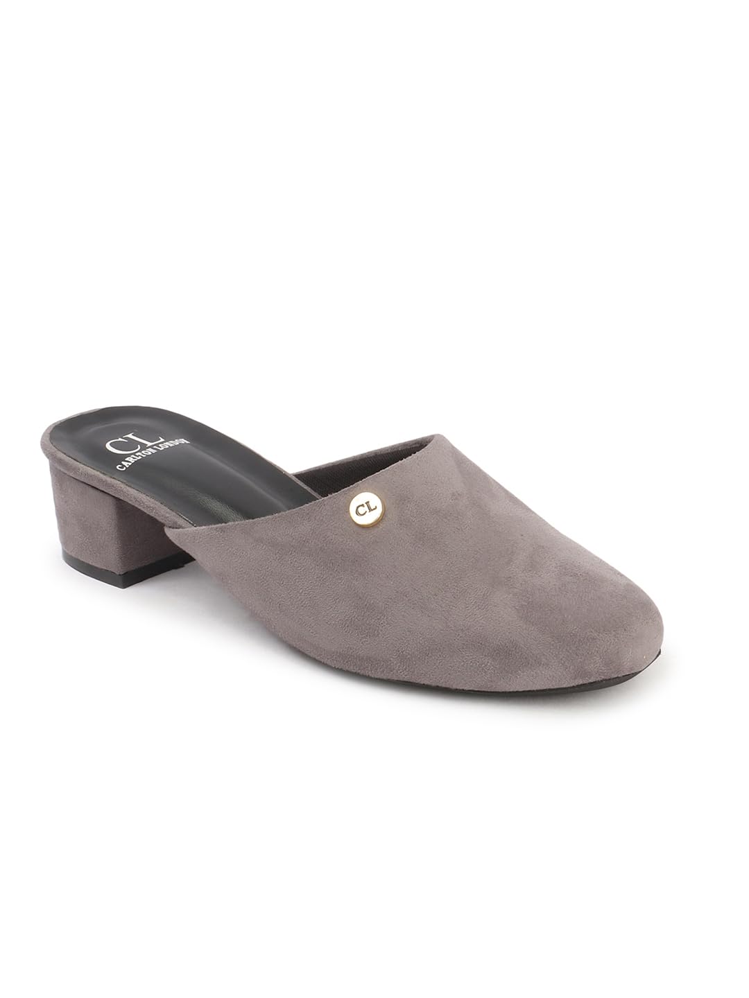 carlton london Women Stylish Slipon Casual Wear, Party and Formal Wear Mule with Block Heels-picture-30