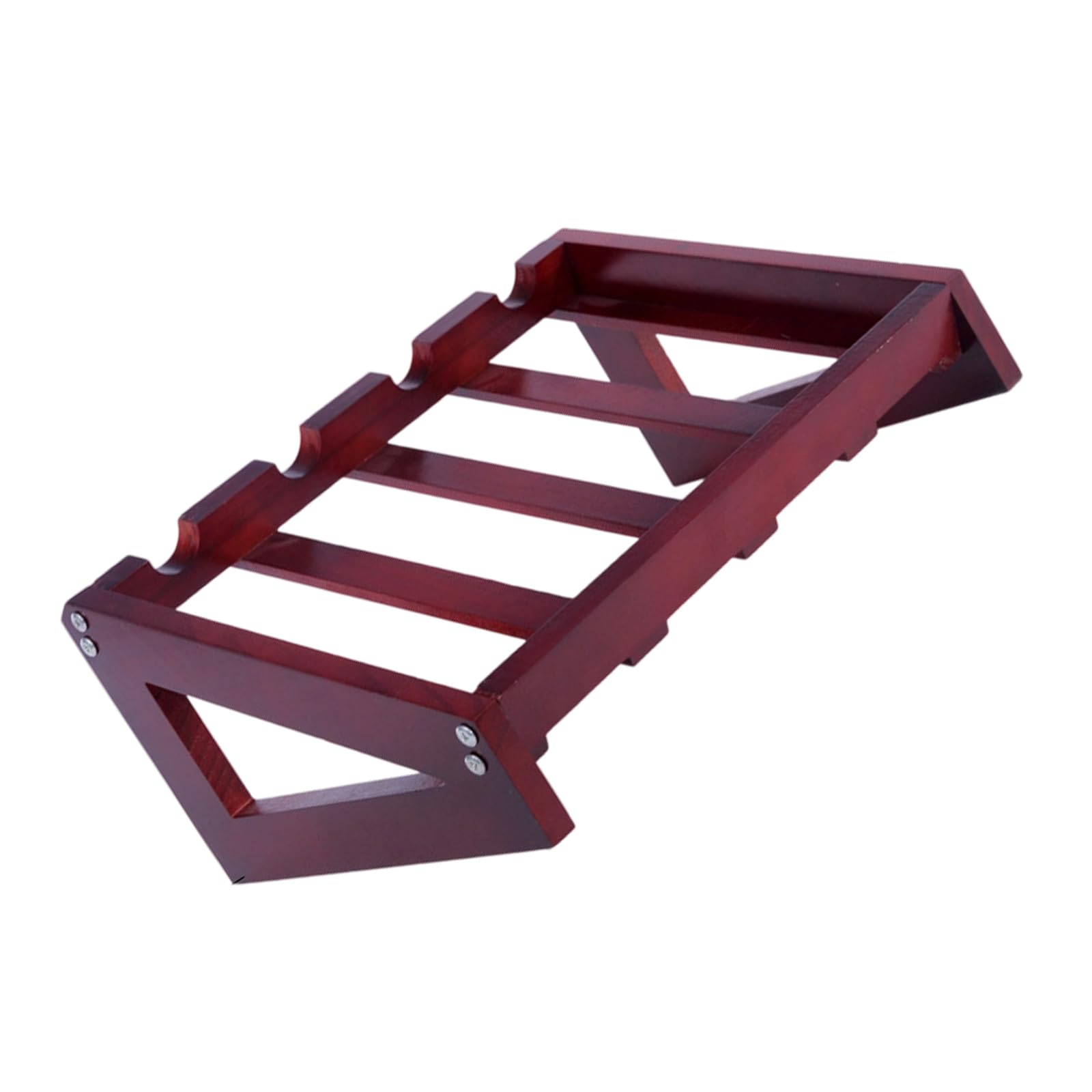 Tsophreniq Classical Wooden Wine Bottle Display Stand for Living Room Kitchen Pubs Decors Sturdy Storage Organizers Shelf Wooden Beverage Display Rack