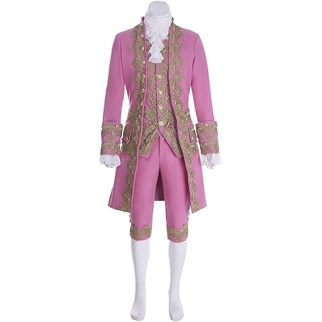 Men's Victorian Costume Rococo Costume Suit Prince Cosplay Regency Costume for Halloween