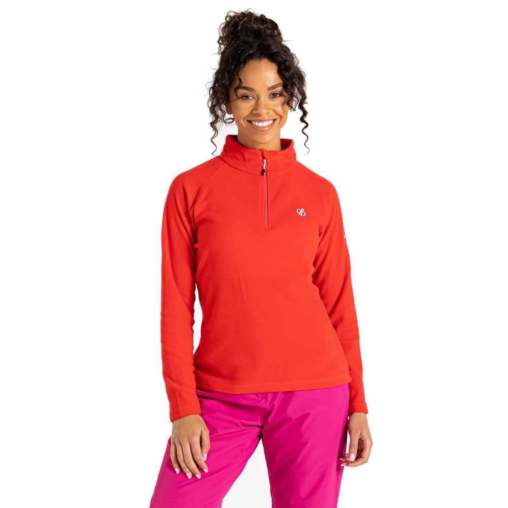 Dare2b FreeformII Womens Fleece - everyday essential - high neck and 1/4 zip - trekking, hiking and walking fleece jacket