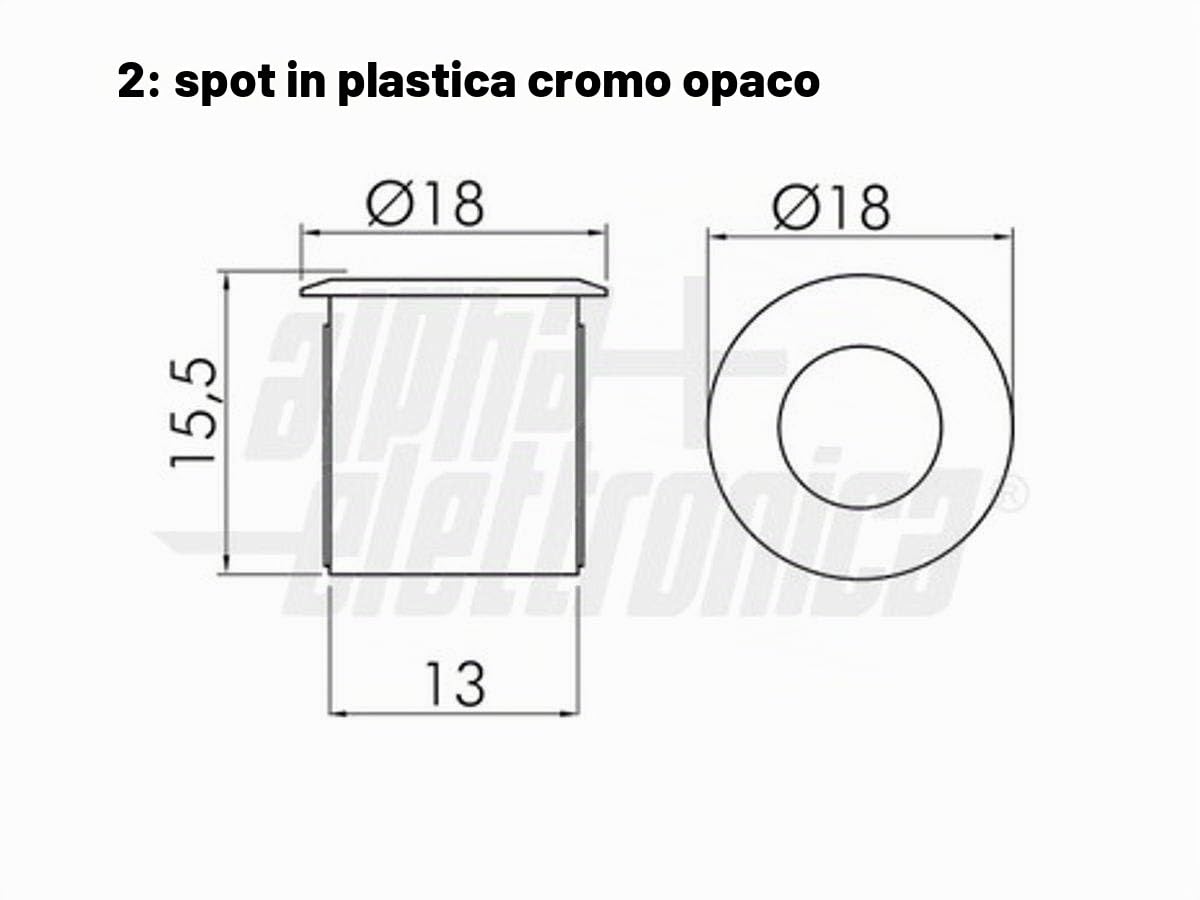 KIT CIELO STELLATO LUCE CALDA - 50 FARETTI LED SILVER + ALIMENTATORE 12V INCLUSO