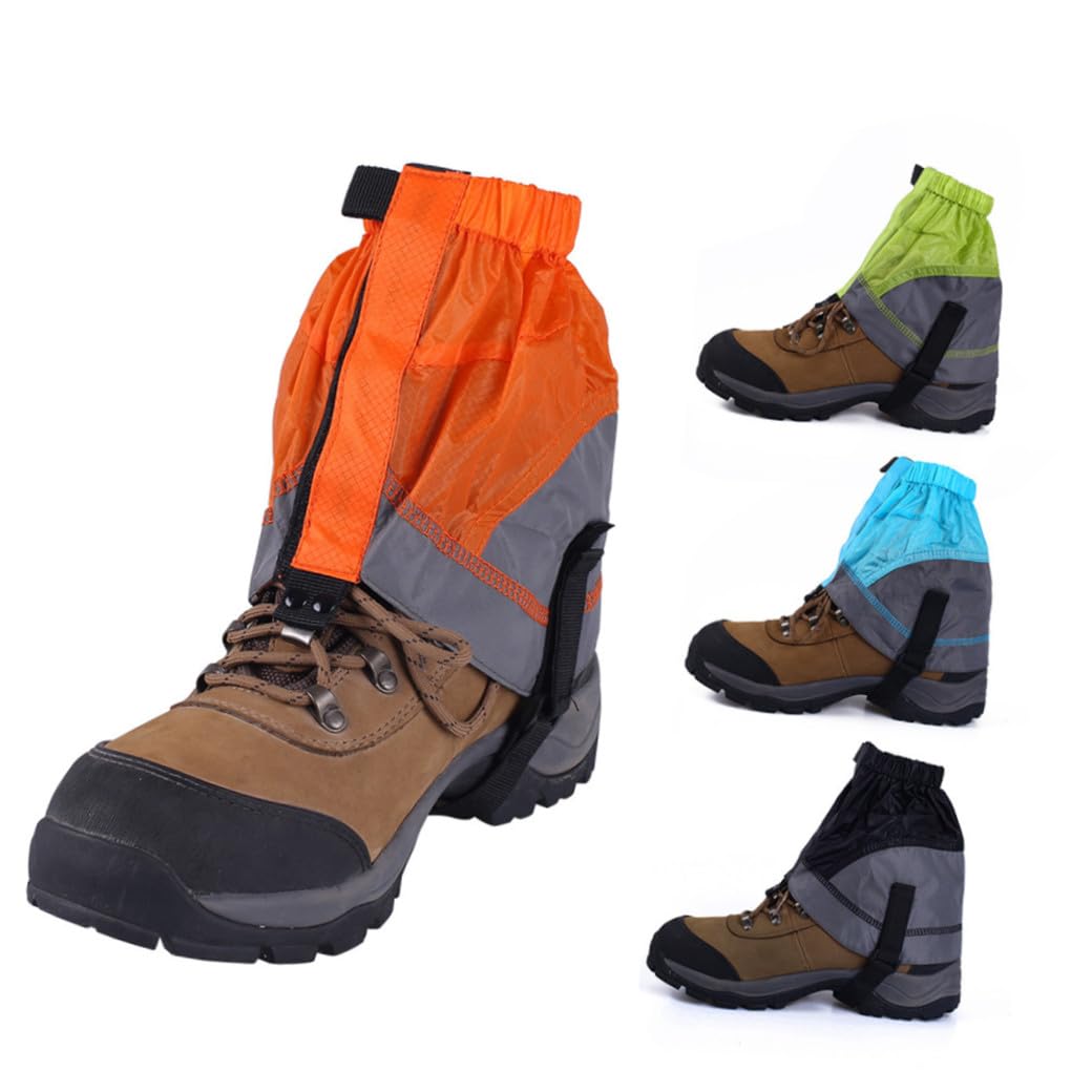 Kisangel 3 Paires De Guêtres De Randonnée Guêtres Basses À Bande Élastique Imperméables Et Anti-Neige pour Lextérieur