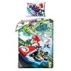 Beddengoed Super Mario Bros 140 x 200 cm + 70 x 90 cm dekbedovertrek 100% katoen