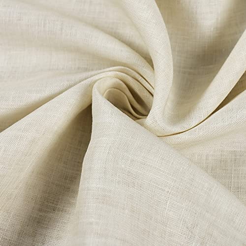 Tela de lino de textura de dos tonos suave paño de lino puro para coser vestido material de revestimiento por el metro verde blanco azul