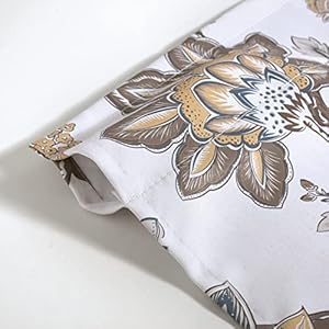 Flowersvalancesforwindowsfloralsmallcurtainvalanceforkitchenlivingroombathroomrodpocket5218inchescoffeebrown Urban Country Home Decor Flowers valances for windows floral small curtain valance for kitchen living room bathroom rod pocket 5218 inches coffee brown urban country home decor