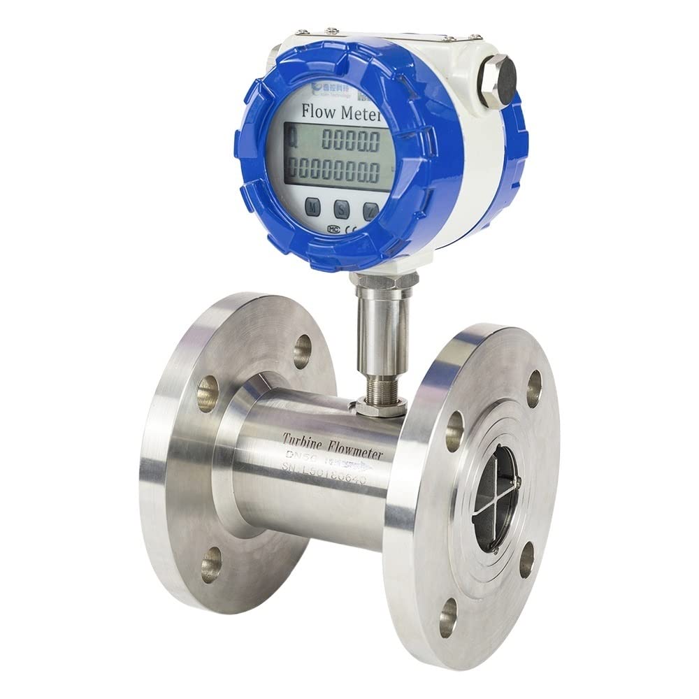 Buy Digital Water Timer Turbine Water Flowmeter DN40/50/65/80/100/125