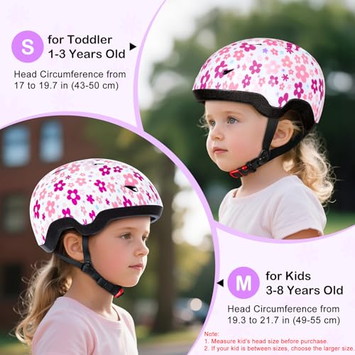 Image of Toddler Bike Helmet, Kids Helmets Baby Infant Bike Helmet for Kids Toddlers Boys Girls Age 1-3 /2-4 /3-5 /5-8 for Biking Scootering Skateboarding