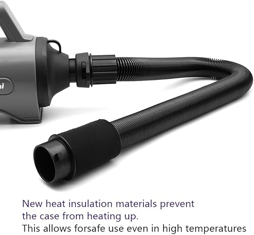 Miniatura 7 de shernbao Secador de pelo de alta velocidad profesional para perros y mascotas secador de pelo SMD-06P Azul marino, Púrpura/Ombre Force., Amarillo