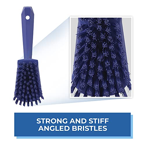 Image of Vikan 41928 Brush,Washing,Stiff,10 inch,PP /PBT,Purple