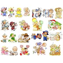 Seasonstorm Kawaii Cartoon Baby Doll Precut Anti-UV Waterproof Decoration Notebook Planner Stickers Scrapbooking Diary Sticky Paper Flakes PK051