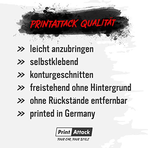 P048 | Heck Emblem Cover N-Performance Kofferraumdeckel 2er-Set Aufkleber | Oracal | Car Styling | Dekorset (V3 Schwarz Glanz/Carbon/Rot)