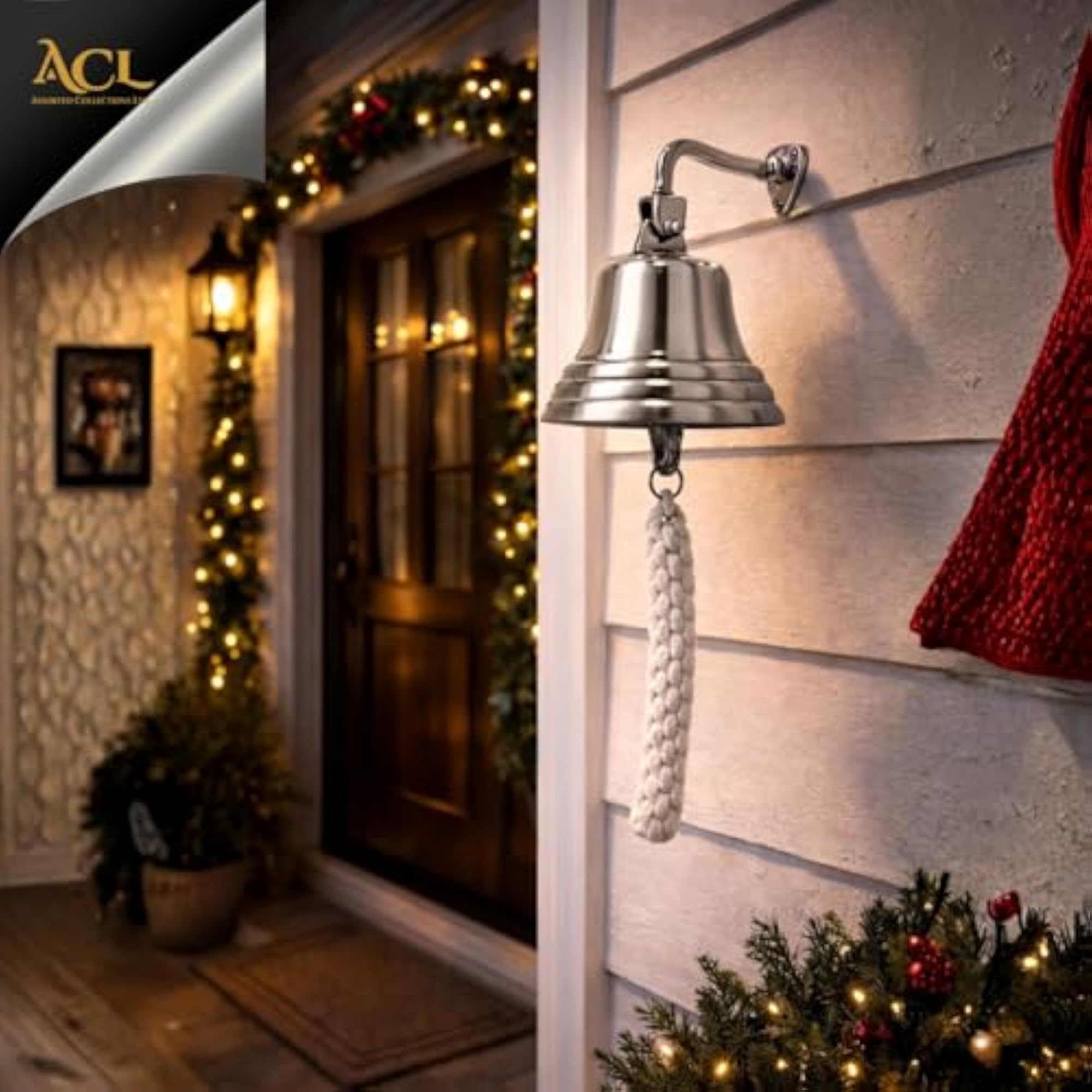 Last Orders Wall Mounted Chrome Silver Door Bell
